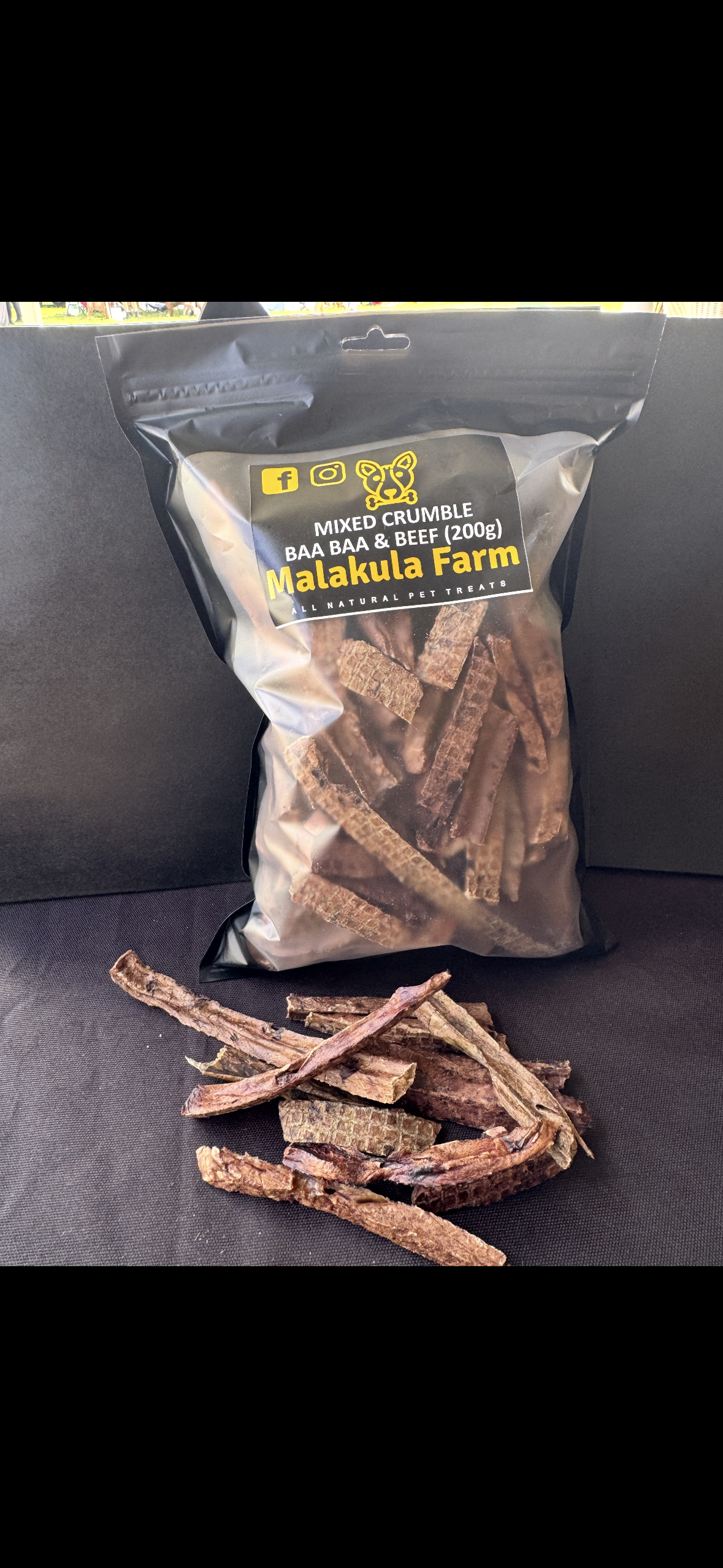 Baa Baa & Beef Crumble (Mixed) - 200g