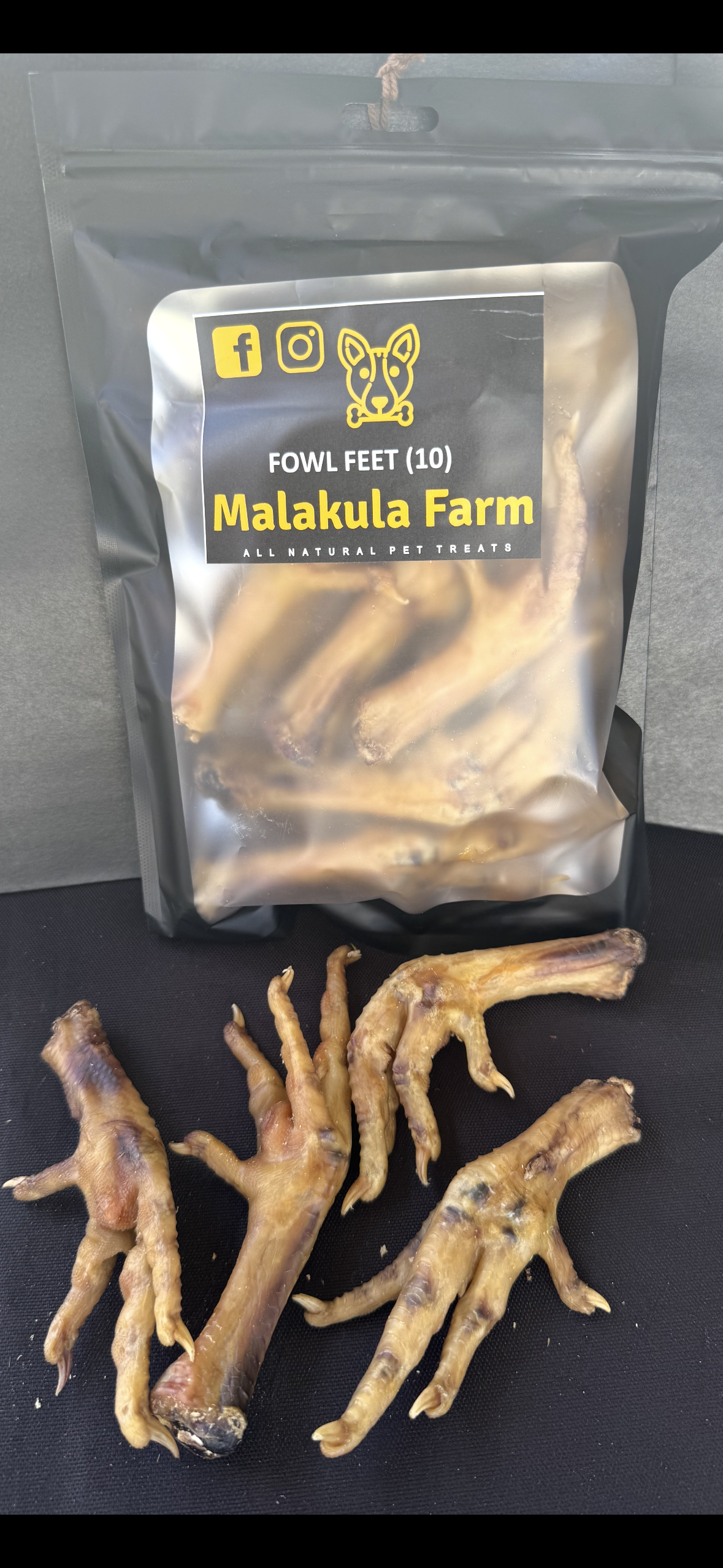 Fowl Feet (Chicken) - 10 Pack