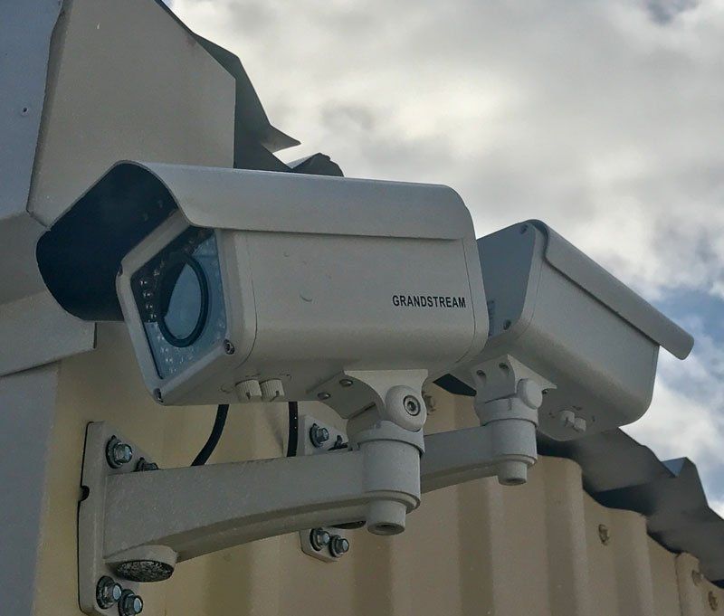 Security cameras facility