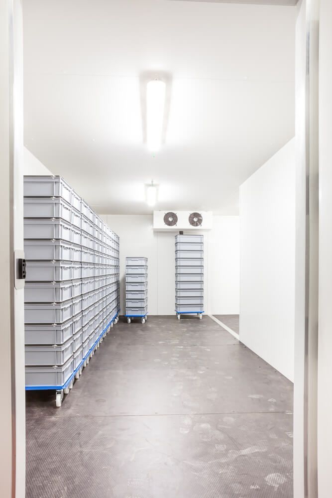 A Room with A Lot of Shelves and Boxes in It — Care Mechanical Services in Wagga Wagga, NSW