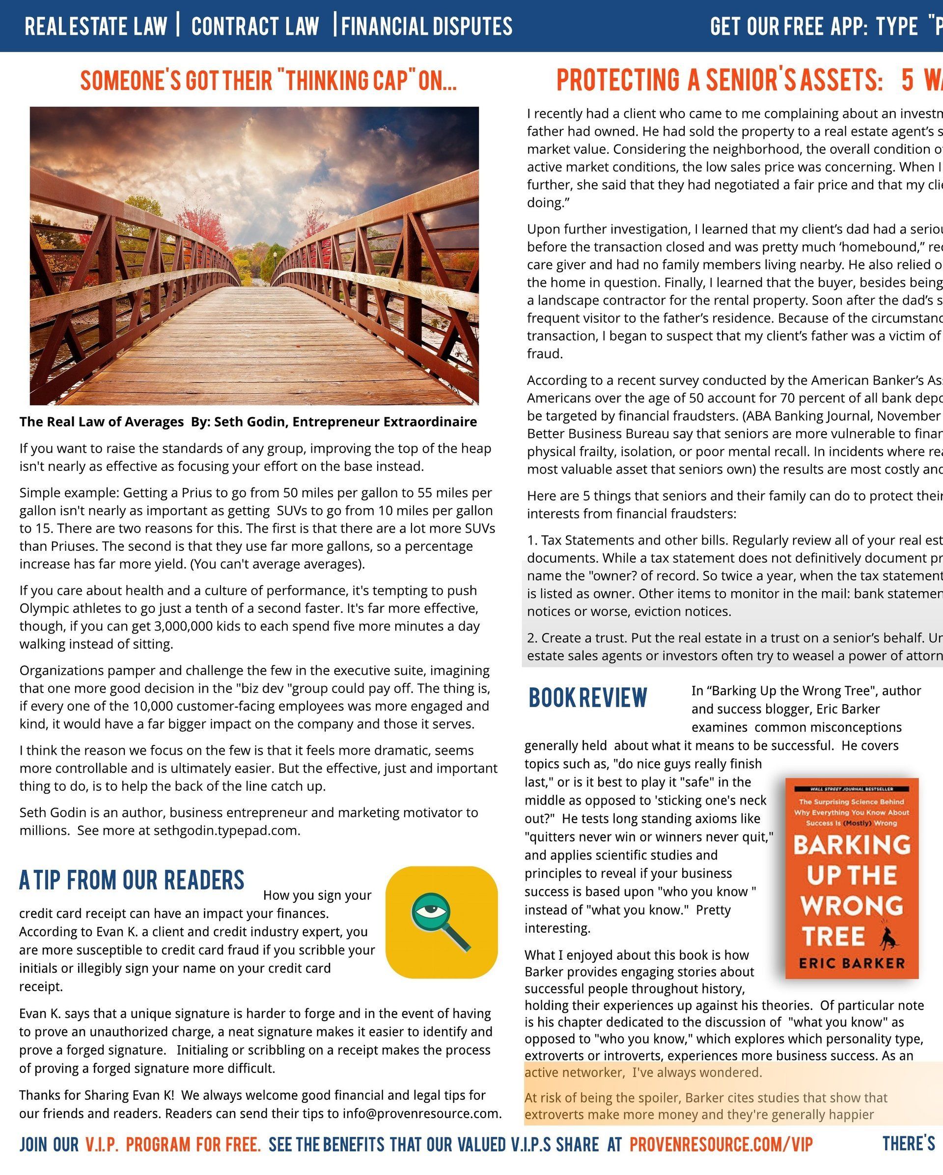 Proven Resource Newsletter Octoberish 2017