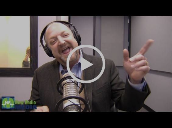 Man with headphone and mic video