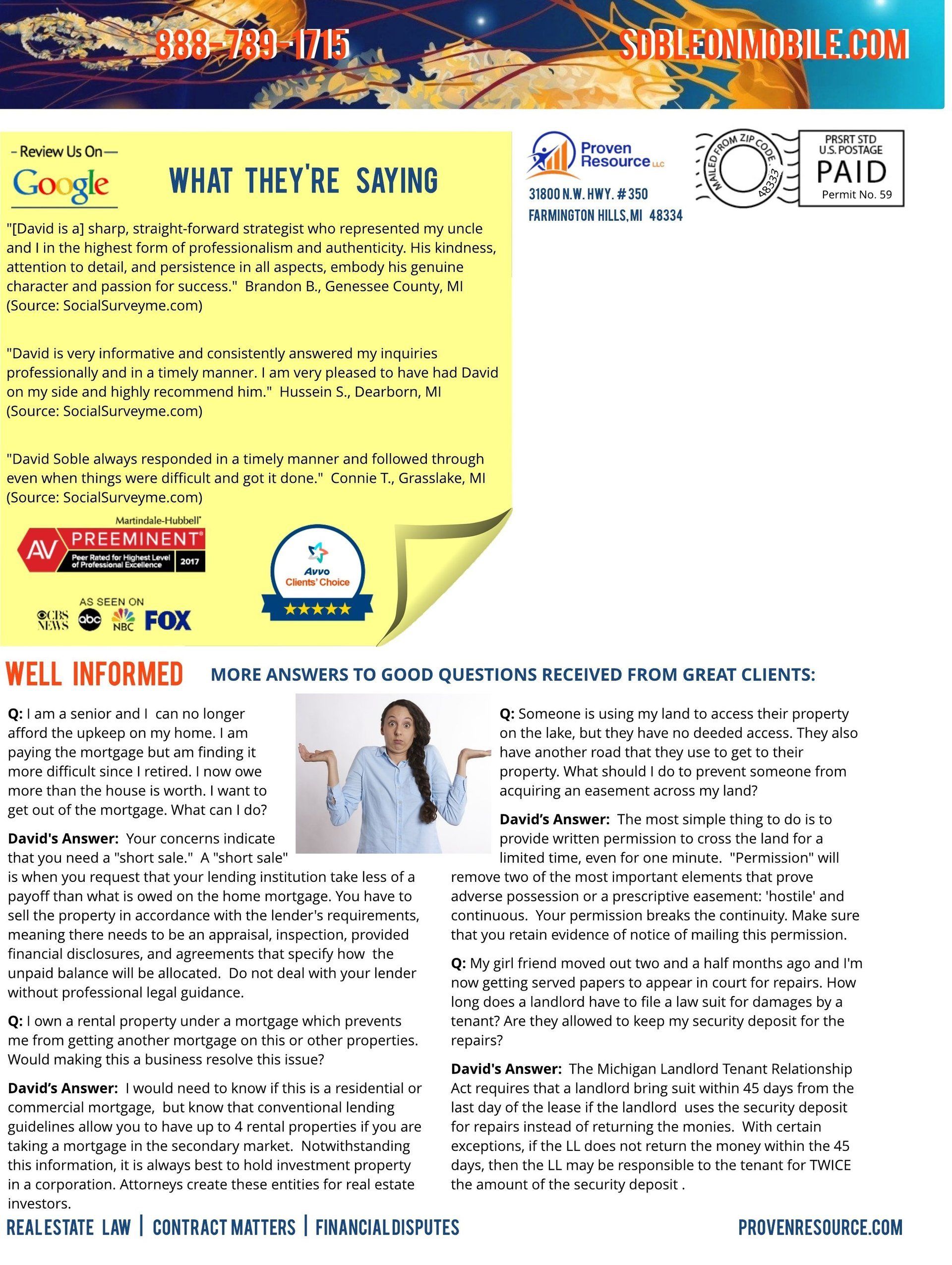 Proven Resource Newsletter Octoberish 4