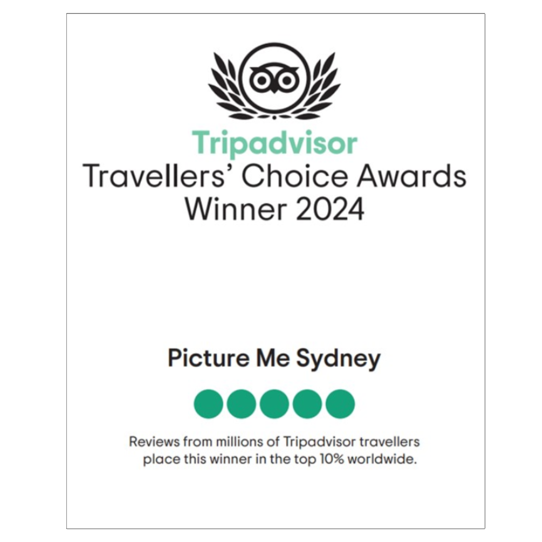 Picture me sydney is the winner of the tripadvisor travellers choice awards