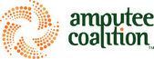 The logo for the amputee coalition is shown on a white background.