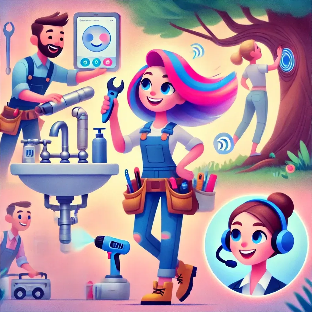 Helping plumbers, hairdressers, & arborists save time, reduce costs, & improve customer satisfaction