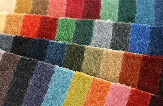 Carpet samples