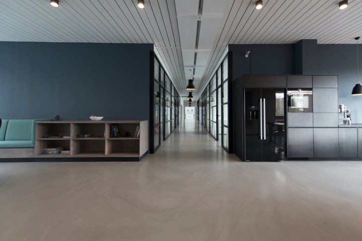 Commercial Building With New Concrete Floor