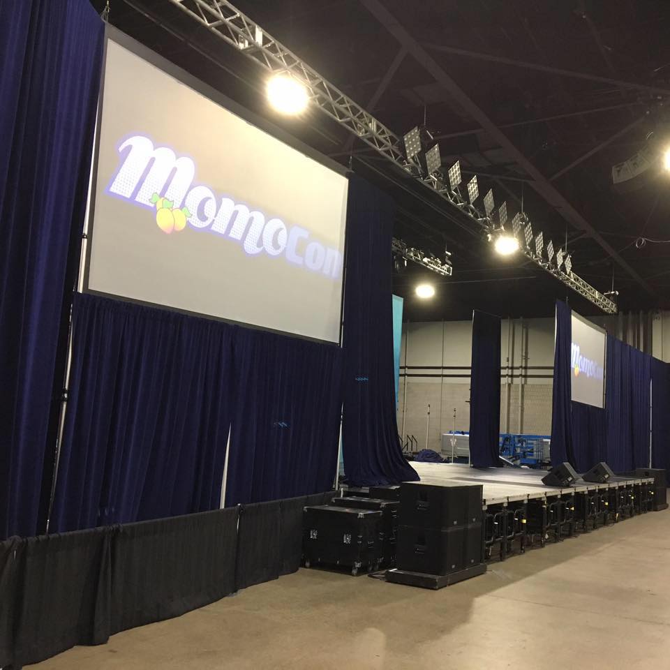 Event with Two Video Walls — Lithonia, GA — MMI Rental