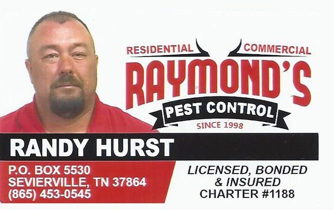 Randy Hurst - Raymond's Pest Control in Tennesee