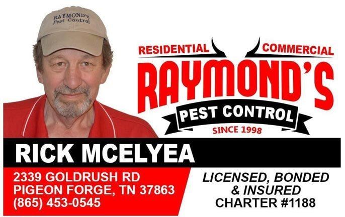 Rick Mcelyea- Raymond's Pest Control in Tennesee
