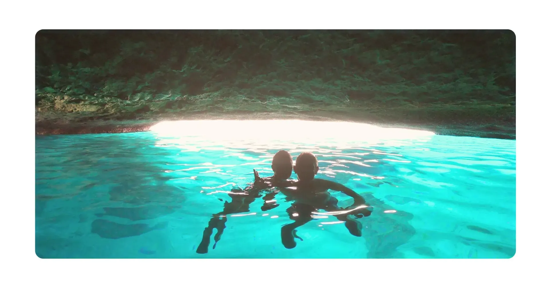Snorkeling in Curacao Blue Room Cave