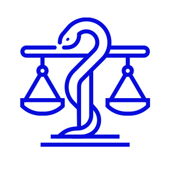 Snake And Weighing Scale Icon