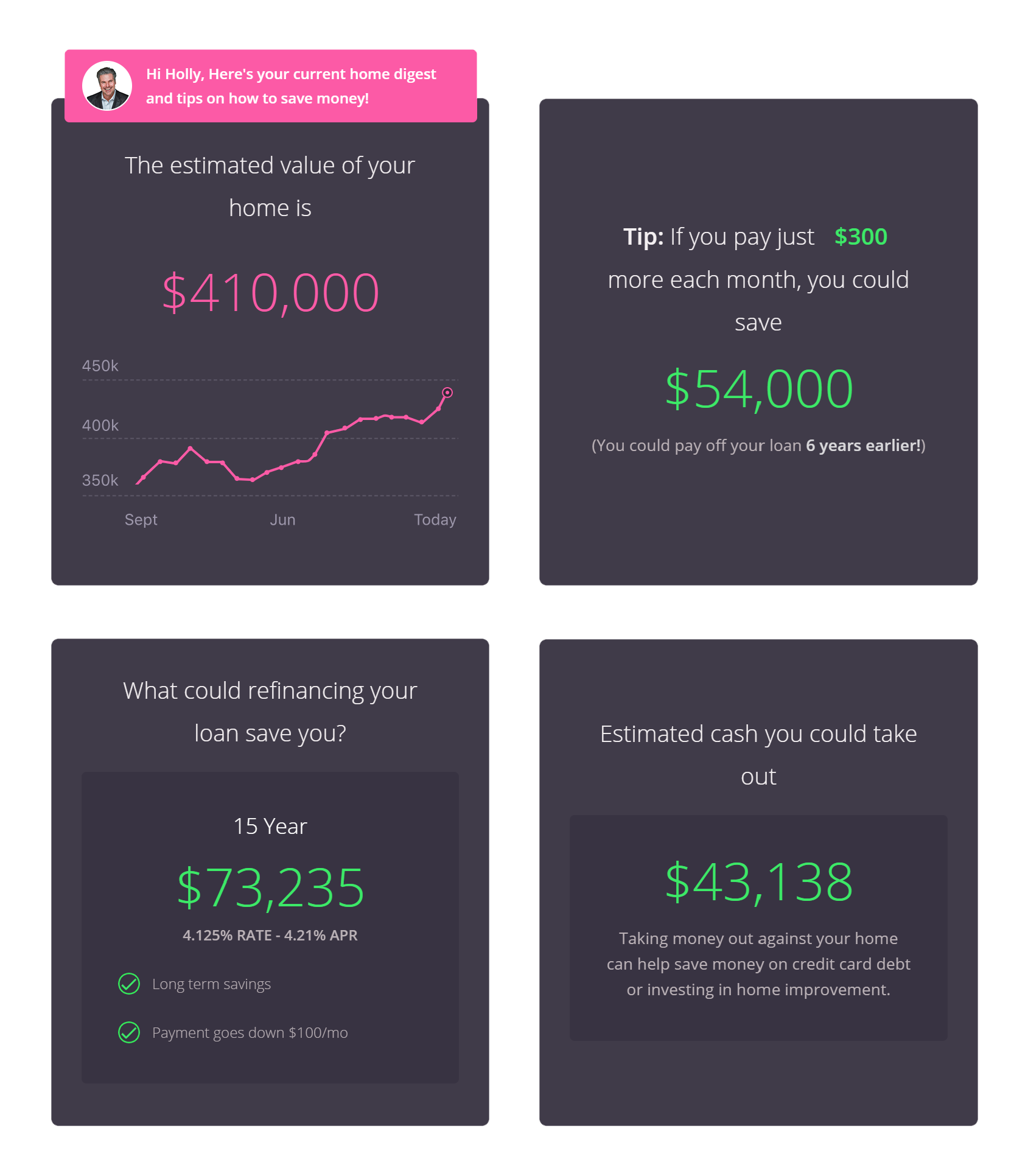 NEO Experience homebot screenshot