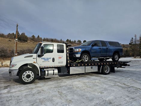 Towing a truck — Heber Valley Towing in Heber City, UT