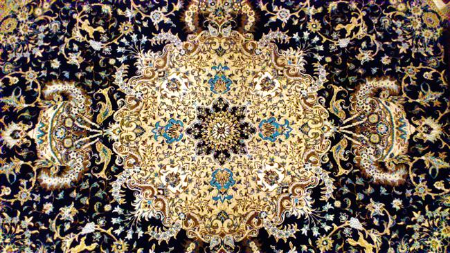 персидский ковер, иранский ковер, шелковый ковер, ковры иран, круглый ковер иран