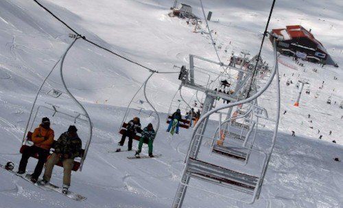 ski iran , ski tour, iran ski resort , ski cable car