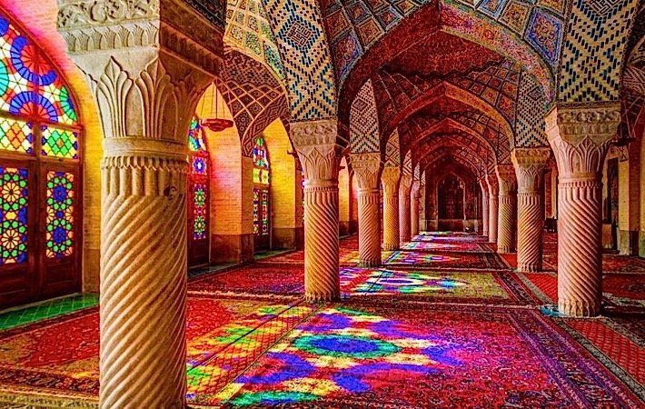 Nasir al-Mulk Mosque , Shiraz , Iran