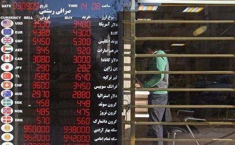 обмен валют в иране, сараффи