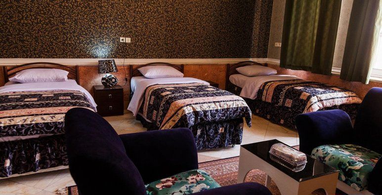 Two beds room, iran hotel room