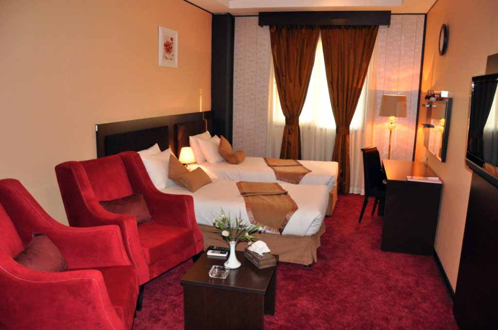 Two Beds Room,Tehran Asareh Hotel ,Tehran hotels, iran hotels  ,4 star hotel in tehran