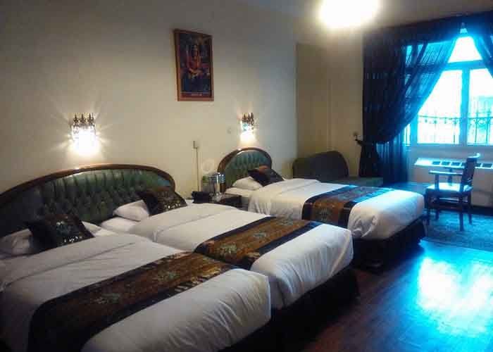 Three Beds Room, Tehran Atlas Hotel,Tehran hotels, iran hotels , 2 star hotels in tehran