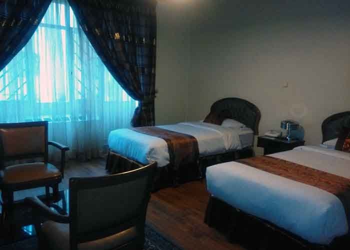 Two Beds Room, Tehran Atlas Hotel,Tehran hotels, iran hotels , 2 star hotels in tehran