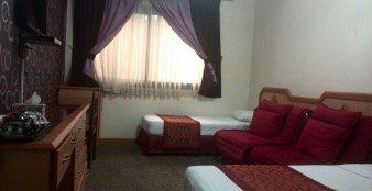 Standard two beds room ,Tehran Bostan Hotel ,Tehran hotels, iran hotels ,3 star hotel in tehran
