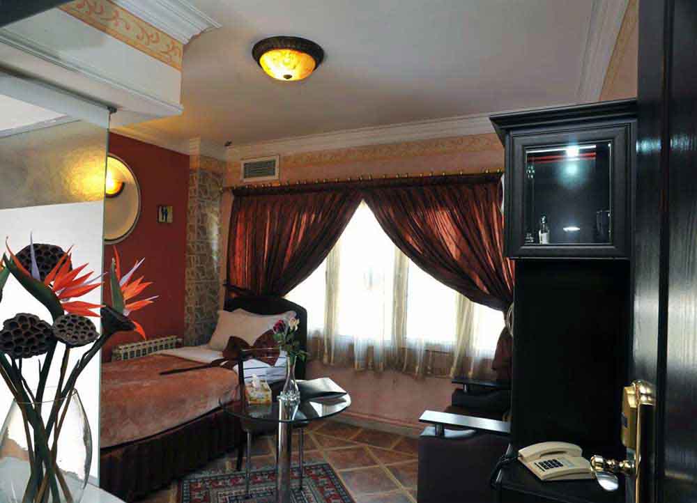 Single Bed Room, Tehran Elyan Hotel ,Tehran hotels, iran hotels , 2 star hotels in tehran