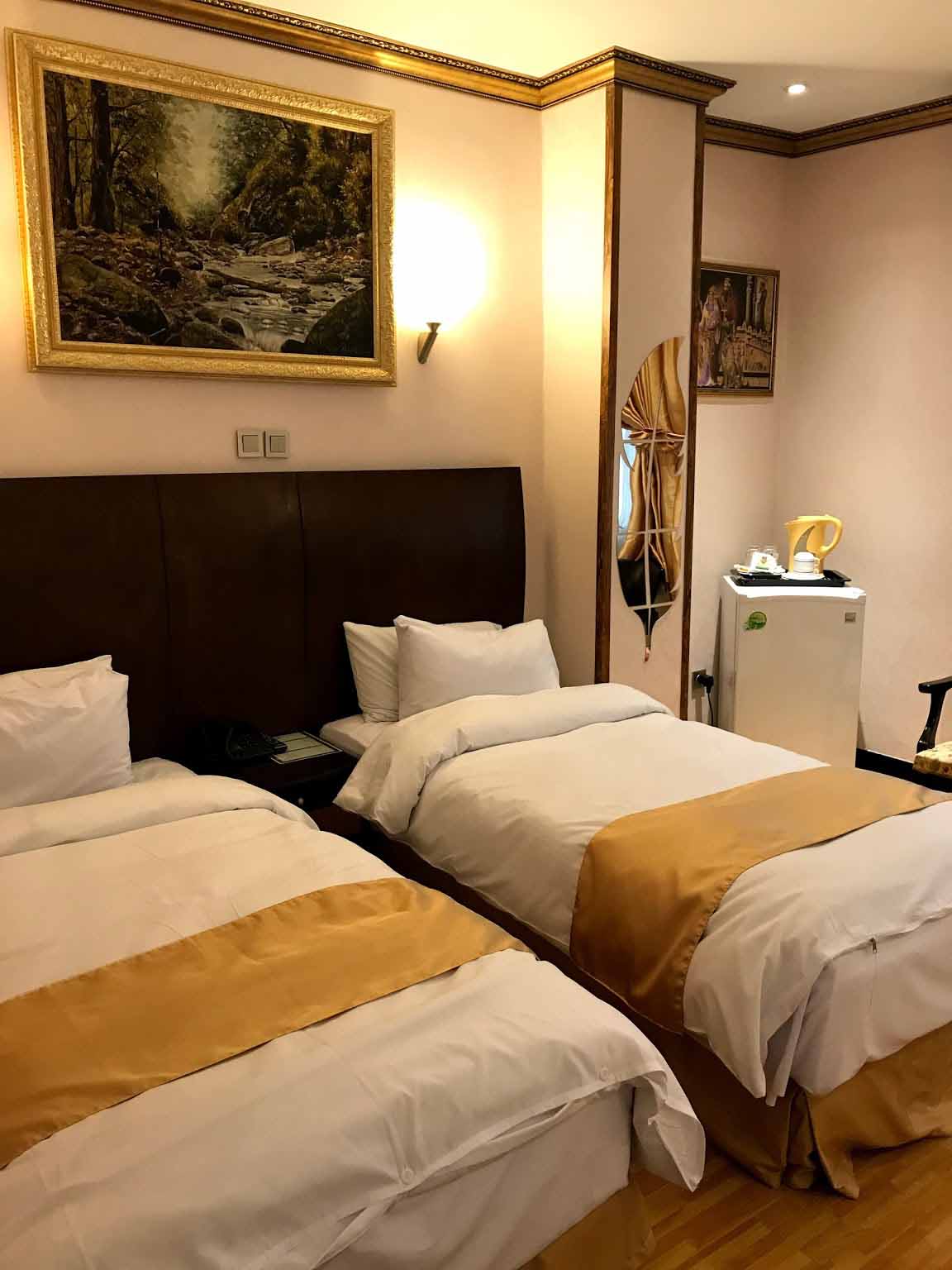 VIP Two Beds Room,Tehran Ferdowsi Grand Hotel ,Tehran hotels, iran hotels,  4 star hotel in tehran