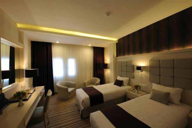 Two Beds Room,Tehran Howeyzeh Hotel ,Tehran hotels, iran hotels  ,4 star hotel in tehran