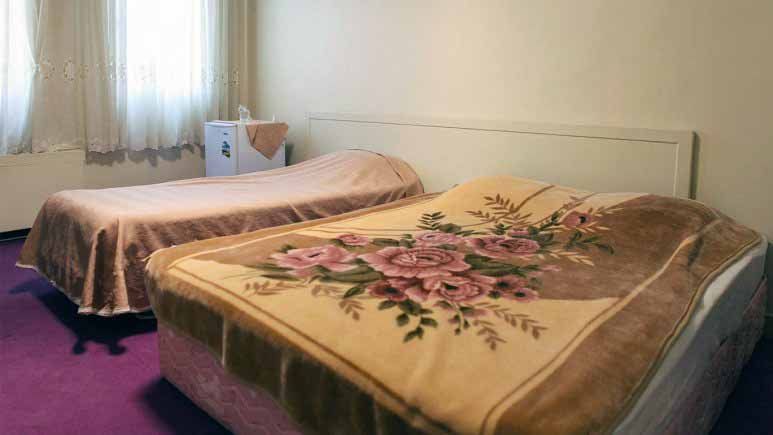 Three Beds Room, Tehran Khayyam Hotel ,Tehran hotels, iran hotels , 2 star hotels in tehran