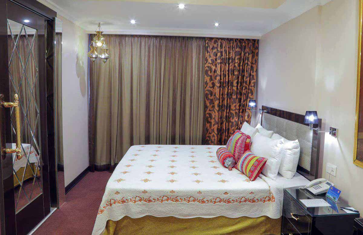 Two Beds Room, Tehran Niloo Hotel ,Tehran hotels, iran hotels , 4 star hotels in tehran