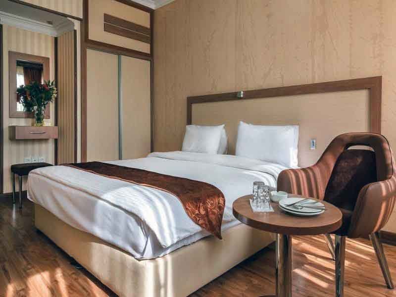 Two Beds Room,Tehran Pamchal Hotel ,Tehran hotels, iran hotels ,3 star hotels in tehran