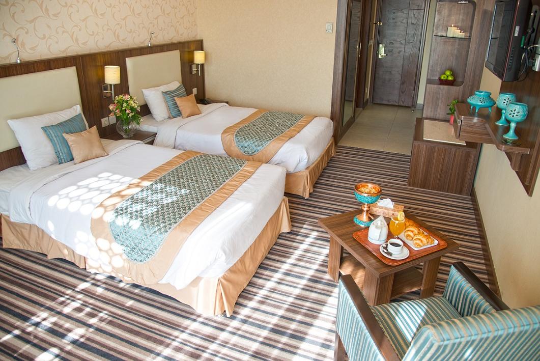 Twin bed Room (VIP),Tehran Parsian Enghelab Hotel, iran hotel room,Tehran hotels