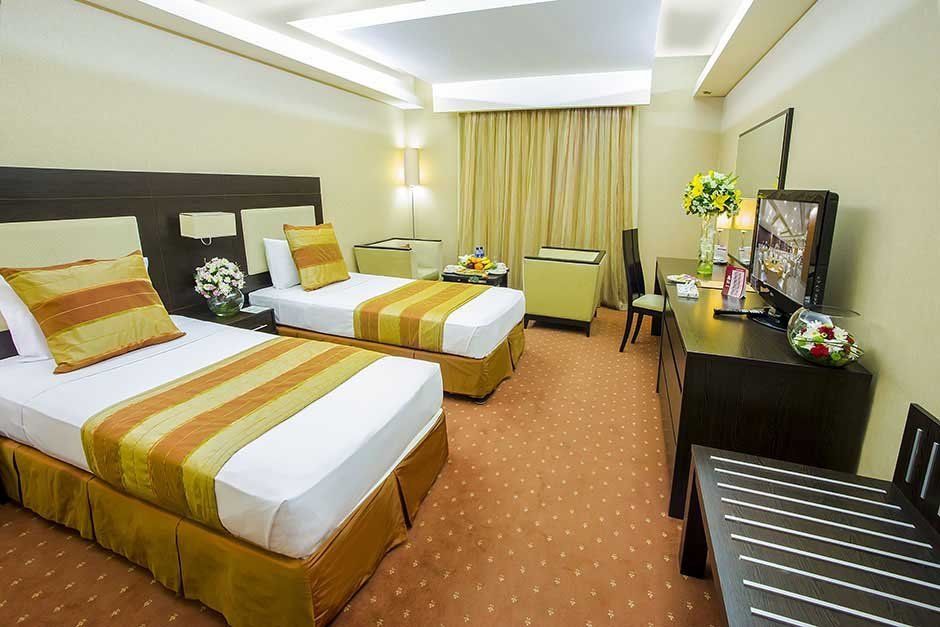 Two beds room,Tehran Danesh Hotel ,Tehran hotels, iran hotels  ,2 star hotel in tehran