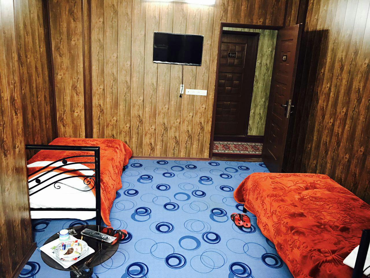 Twin Bedroom,Tehran Shahsavar Hostel ,Tehran hostels, iran hostels ,hostel in tehran