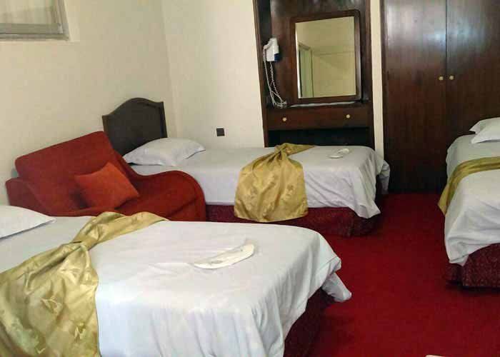 Two Beds Room,Tehran Sorush Hotel ,Tehran hotels, iran hotels ,1 star hotels in tehran