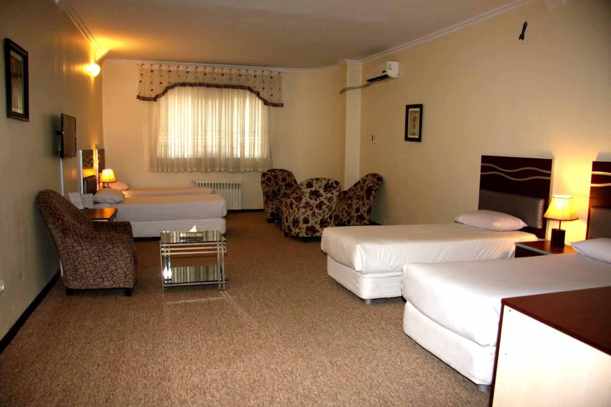 Three Beds Room,Tehran Iran Hotel ,Tehran hotels, iran hotels  ,3 star hotel in tehran
