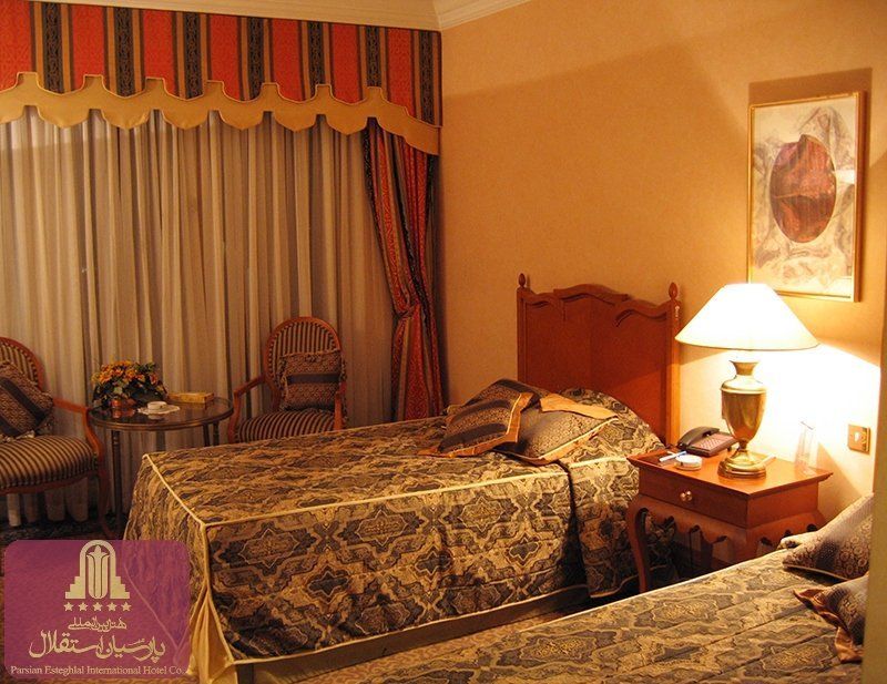 duble beds room, iran hotel room