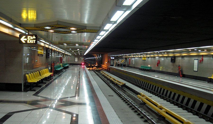 тегеран метро, тегеранское метро, метро в тегеране