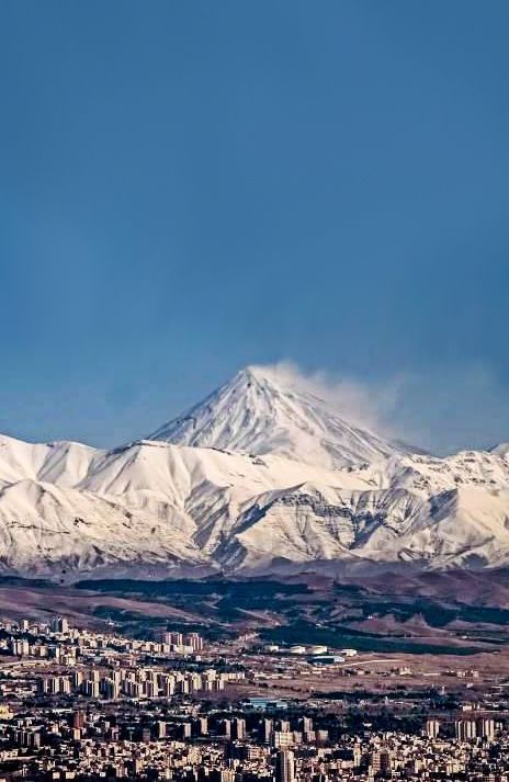 tehran attraction , tehran highlights , Iran Damavan mountain