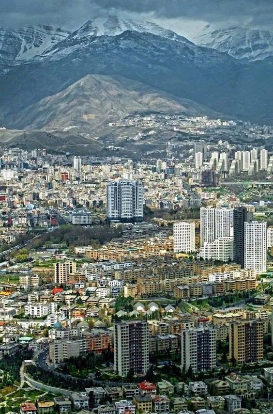 Тегеран, гора Тегеран, столица Ирана
