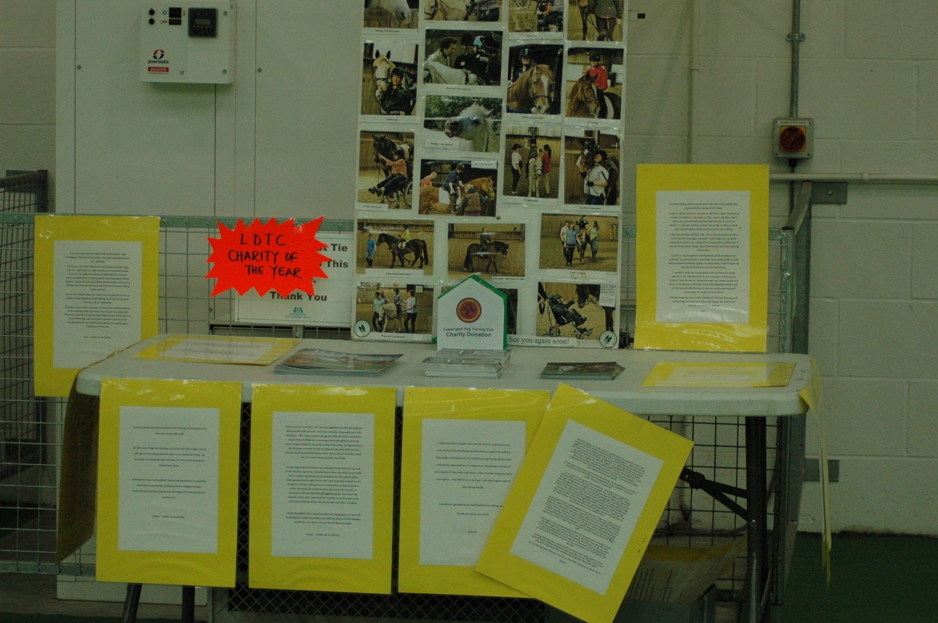 Celebrating the club's 60th birthday in 2012.