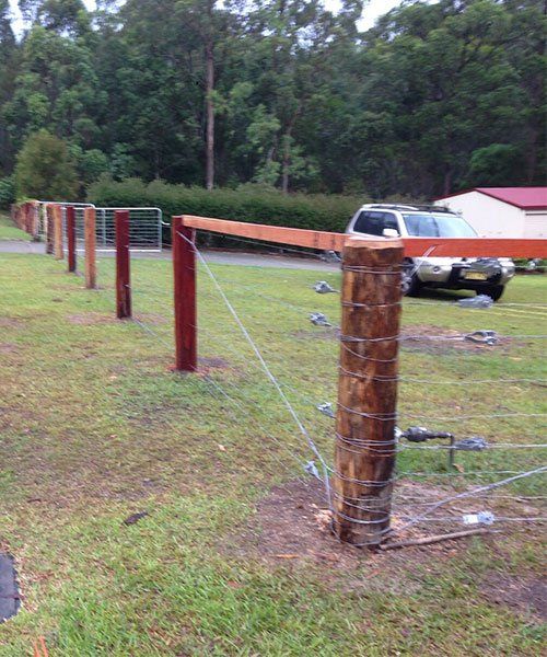 Ranch Style Fence — Fencer in Temagog, NSW
