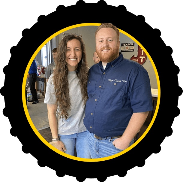 Team Member with Customer