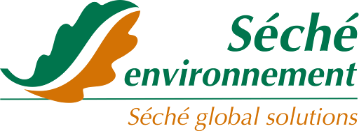 Un logo vert et orange pour seche environnement