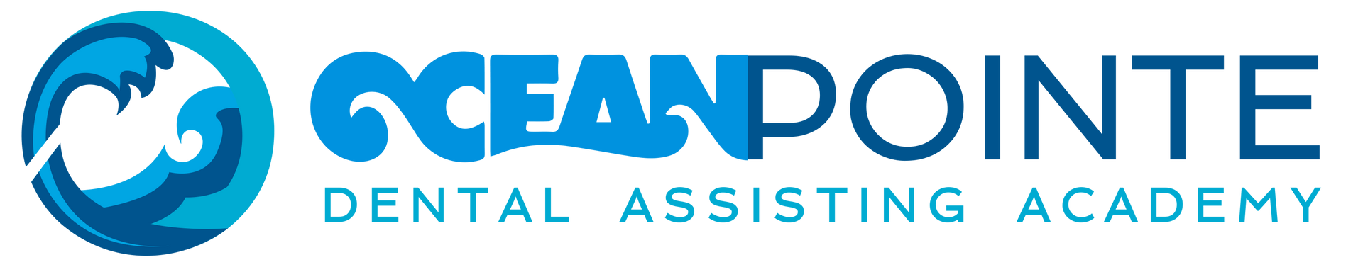 The oceanpointe dental assisting academy of bonsal logo