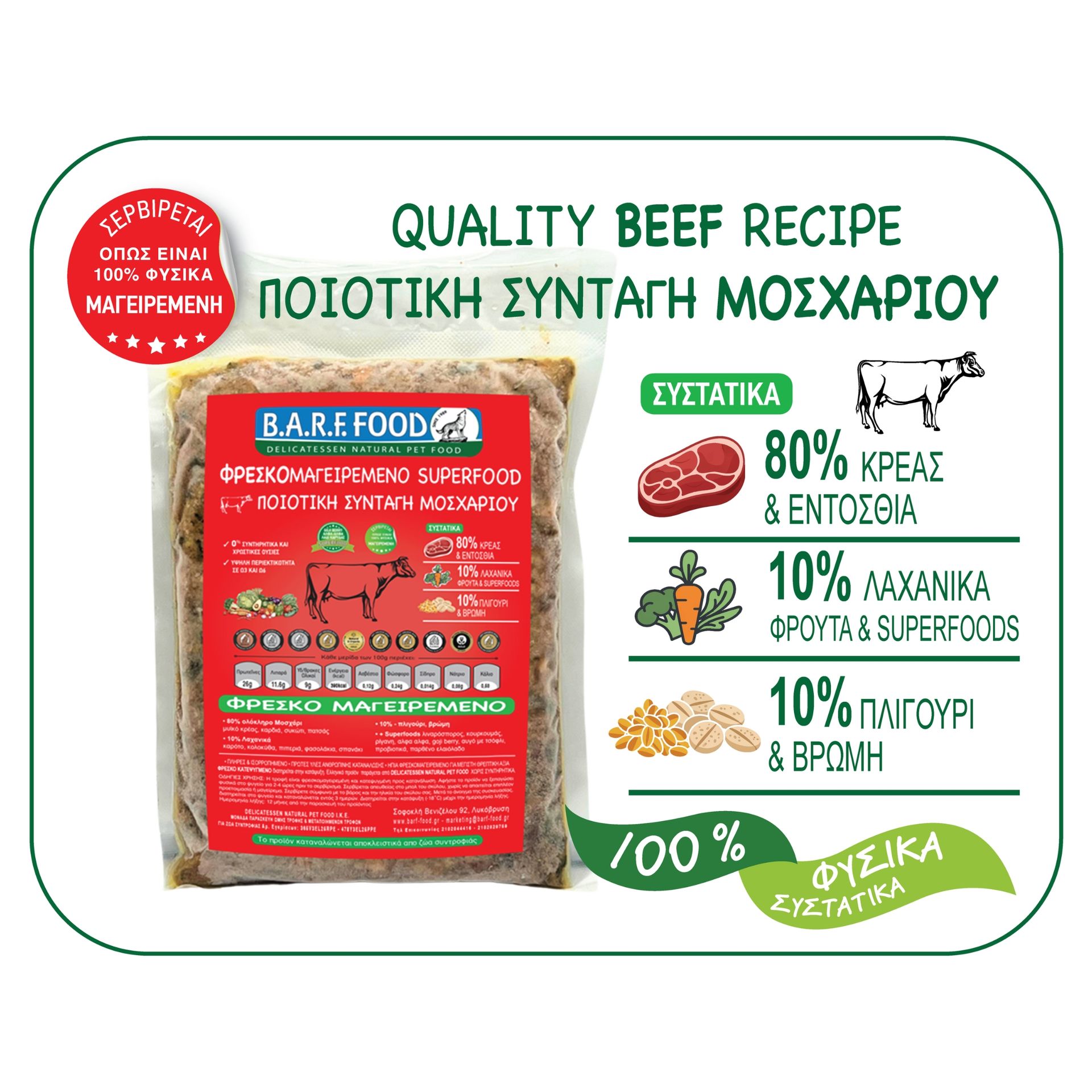 FRESCO Beef Recipe