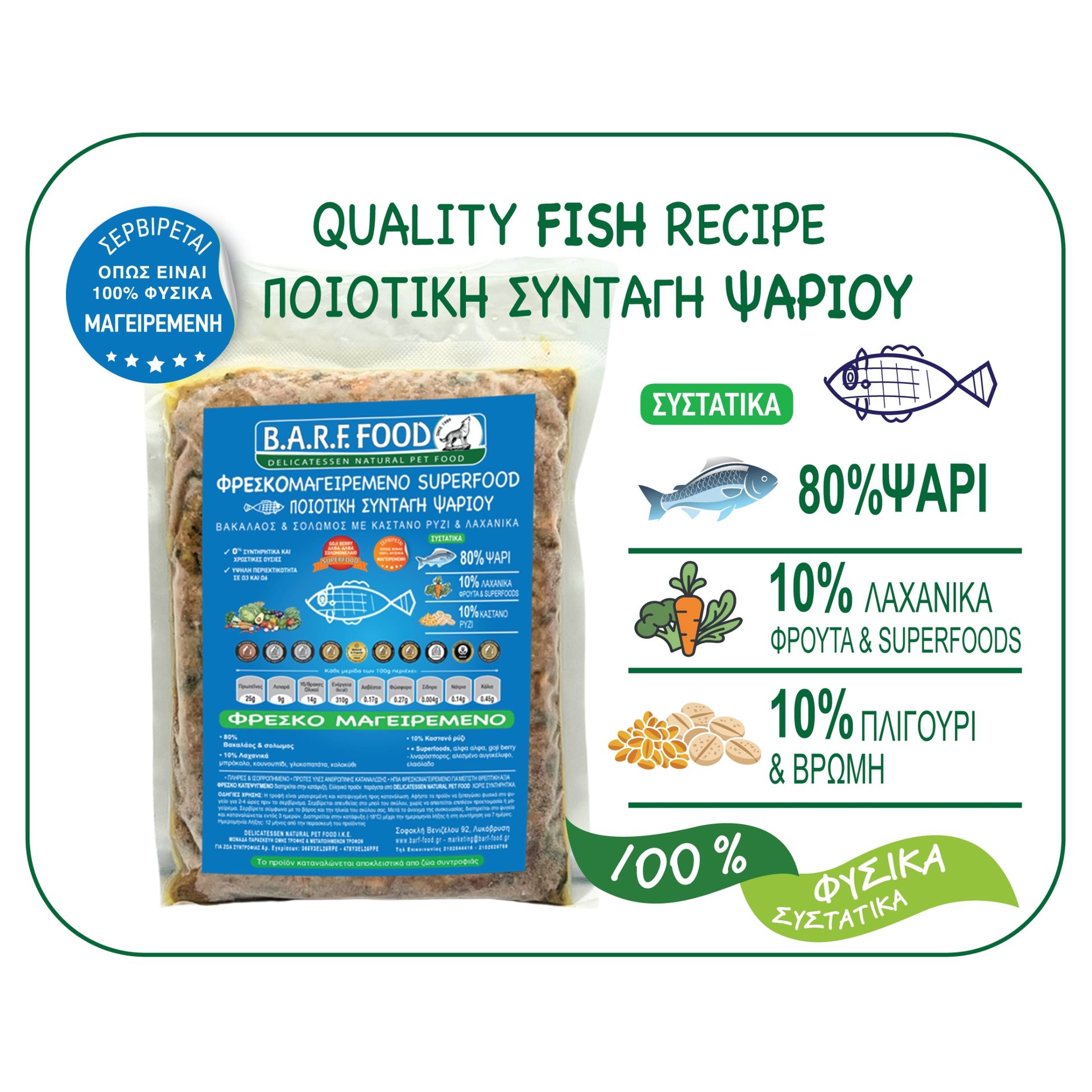 FRESCO Fish Recipe